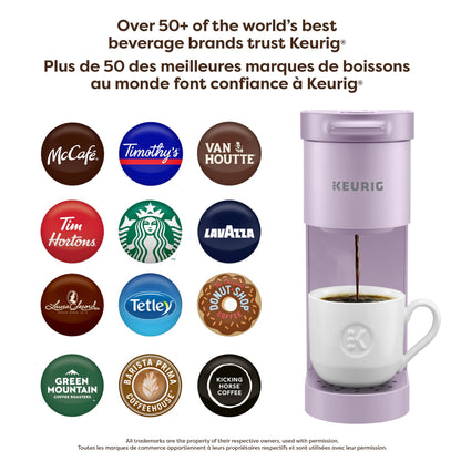 Keurig K-Mini Go Single Serve K-Cup Pod Coffee Maker, Violet