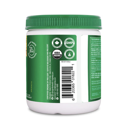 Organika Maca Certified Organic Powder- Gelatinized for High Bioavialability, Hormone Balance, Adaptogen to Help with Stress and Energy - 200 g Organika