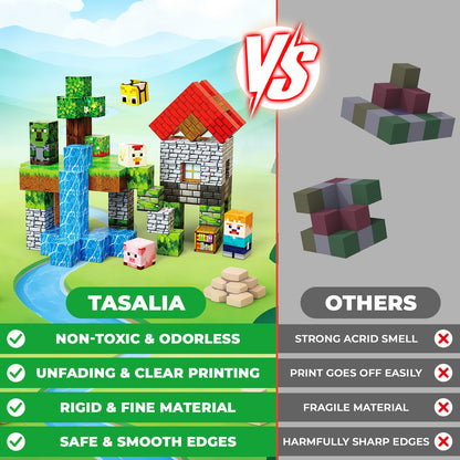 100PCS Magnetic Blocks| Magnetic Building Cubes| STEM Educational Toys 🍁 All In One Marketplace Canada