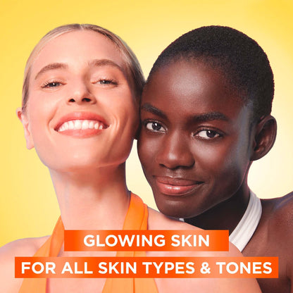 Garnier Face Sunscreen SkinActive Vitamin C UV Brightening Daily Cream SPF 30, Brightening & Protection, Lightweight Moisturizer, UV Defense with Vitamin C, 75ml