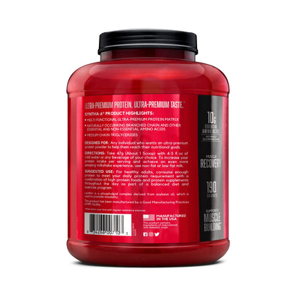 BSN SYNTHA-6 Premium Protein Powder Matrix: Whey Protein + Micellar Casein + Milk Protein Isolate, 2.270g - Vanilla Ice Cream, 48 servings (packaging may vary) BSN