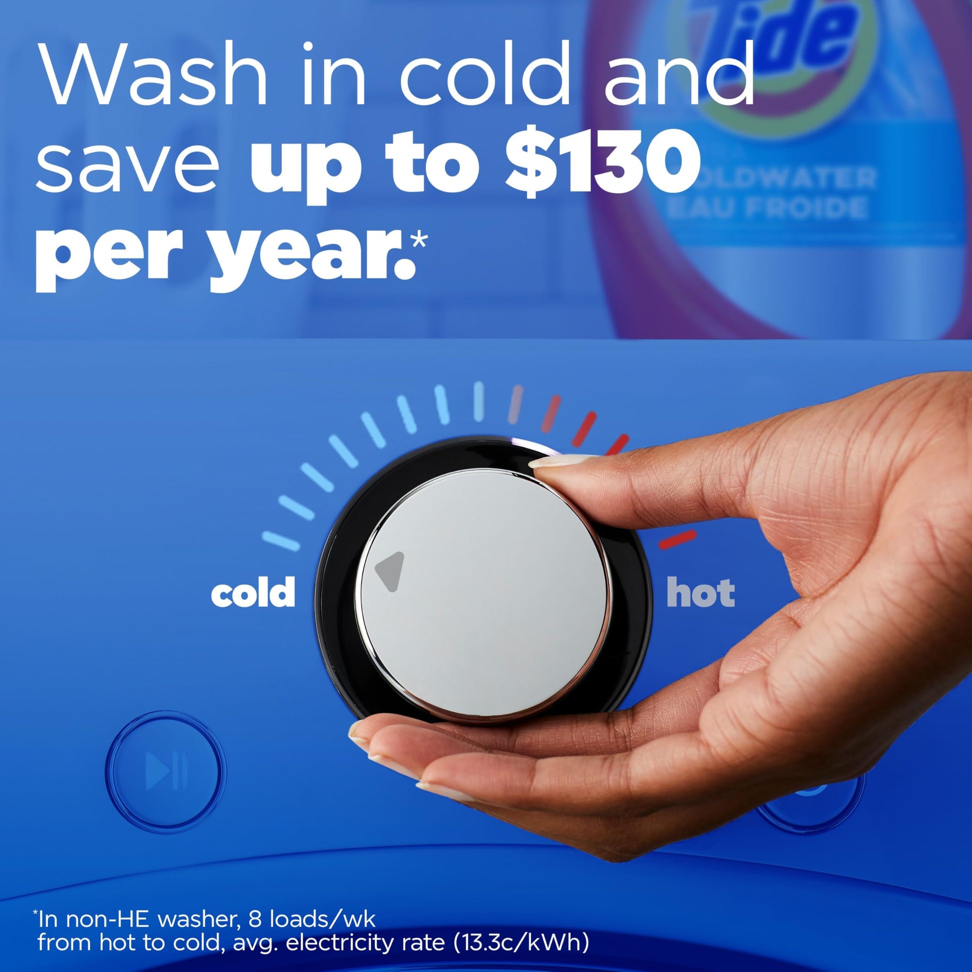 Tide Ultra Coldwater Liquid Laundry Detergent, Original Scent, 83 Loads, Laundry Detergent Liquid Formulated for Cold Water, 3.46 L - Available at All In One Marketplace Canada