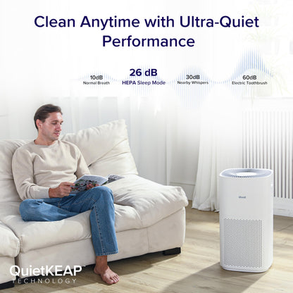 Levoit Smart Air Purifiers for Large Room Home Up to 2933 Ft², Core 600S-P
