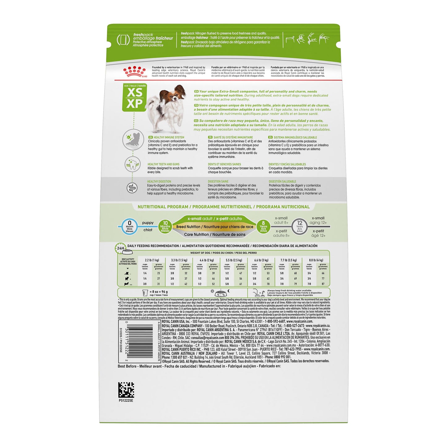 Royal Canin X-Small Adult Dry Dog Food, 2.5 lb bag ROYAL CANIN