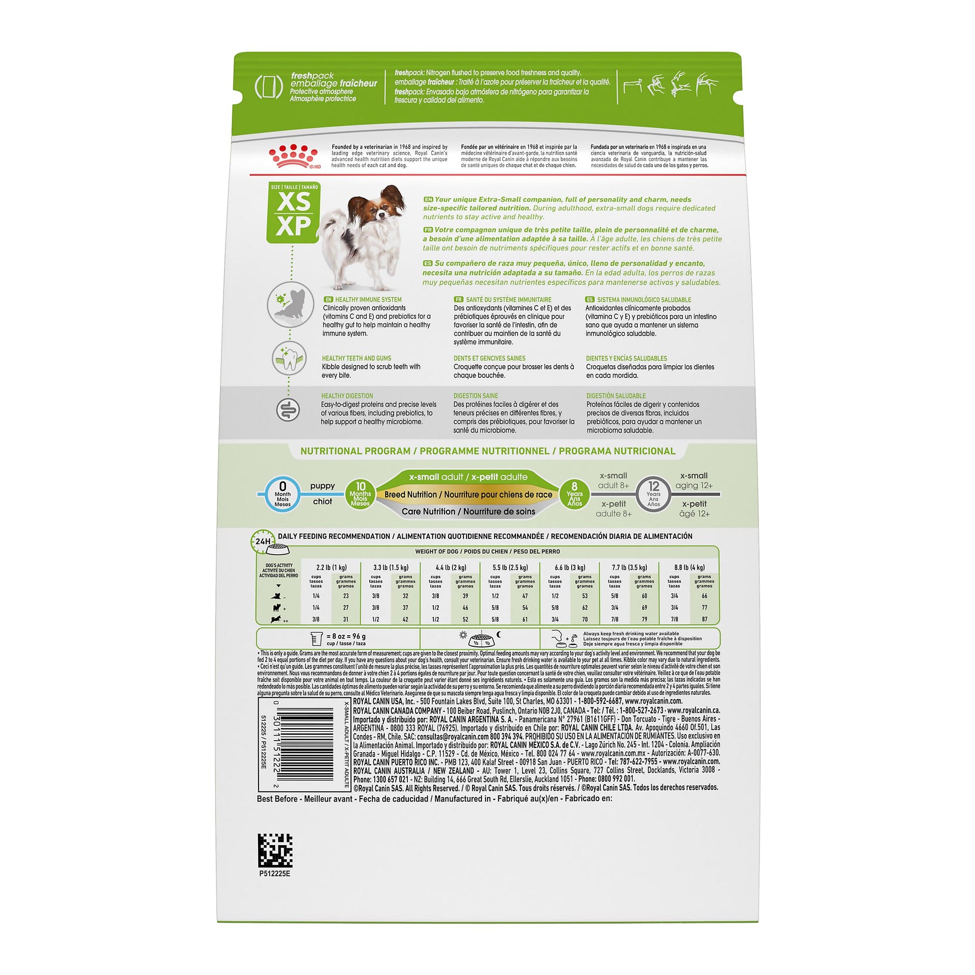 Royal Canin X-Small Adult Dry Dog Food, 2.5 lb bag ROYAL CANIN