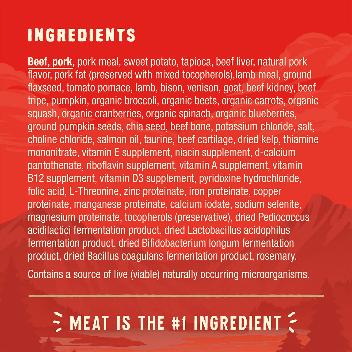 Stella & Chewy's Wild Red Dry Dog Food Raw Blend High Protein Grain & Legume Free Red Meat Recipe, 1.58kg Bag Stella & Chewy's