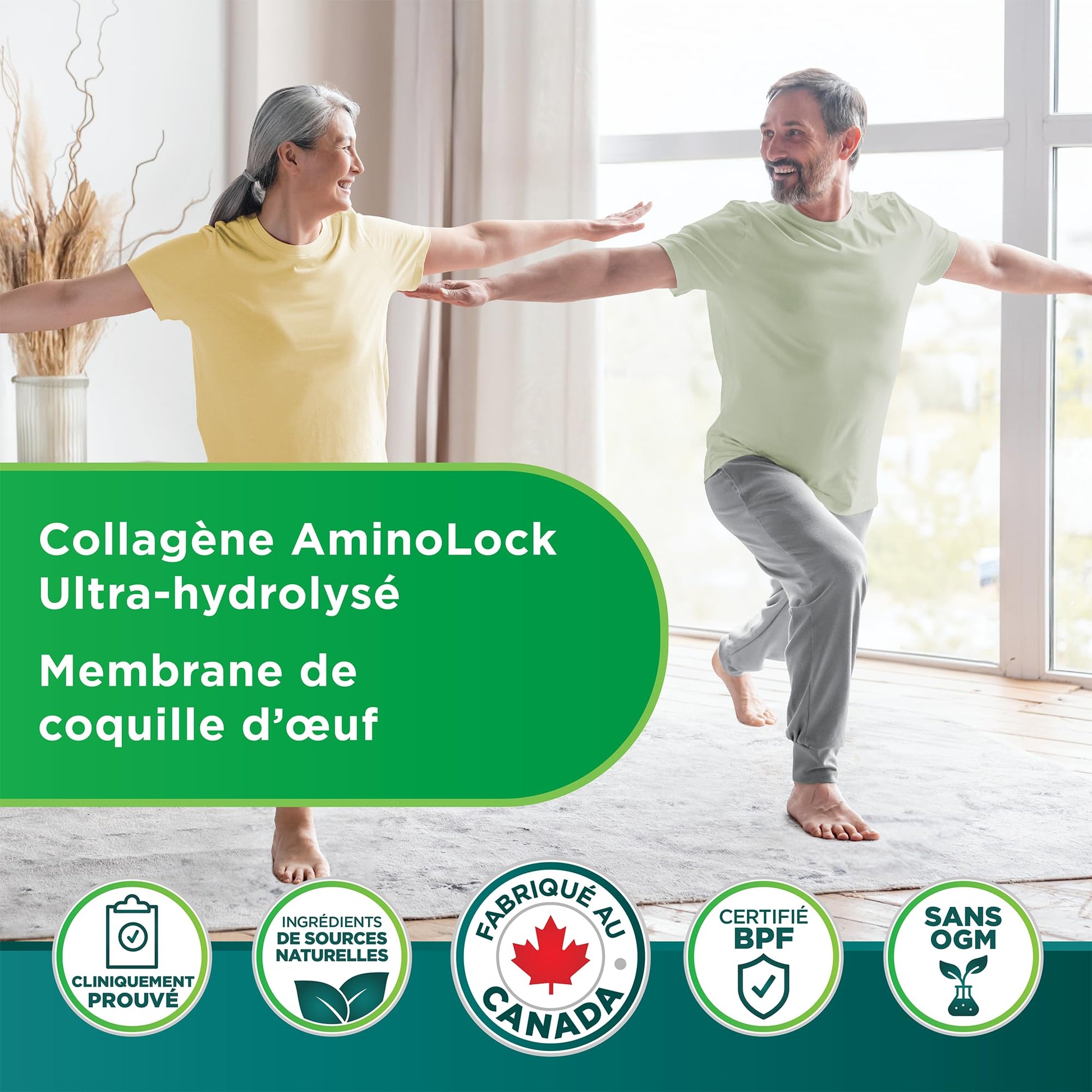Genacol Pain Relief (60-Day Supply) – Natural Eggshell Membrane and Ultra-Hydrolyzed Collagen Peptides, Joint Pain Relief Supplement, Results in Just 5 Days, Value Pack, 180 Capsules - Available at All In One Marketplace Canada