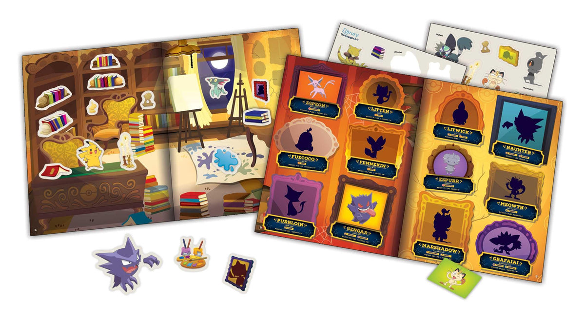 Pokémon Halloween: The Official Sticker Book: Over 700 Stickers!