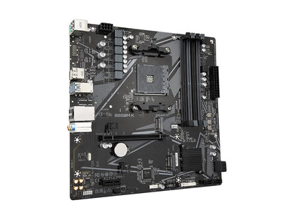 GIGABYTE B550M K (AM4/ AMD/ B550/ Micro-ATX/Dual M.2/ SATA 6Gb/s/USB 3.2 Gen 1/ Realtek GbE LAN/PCIe 4.0/ Motherboard)
