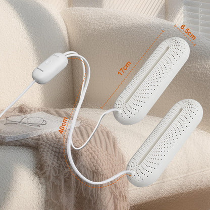 Scienbeauty Boot Dryer Shoe Dryer, Portable Footwear Dryers Machine with 3 Timer Modes for Rainy Seasons Winter Travel, Folding Foot Warmer Quick Drying for Shoes, Gloves, Socks, Ski Boots (US Plug) 🍁 All In One Marketplace Canada