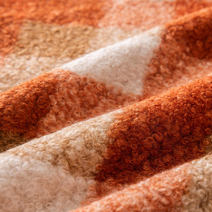 AQOTHES Plaid Fall Throw Pillow Covers Orange 20x20 Inch Set of 2 🍁 All In One Marketplace Canada