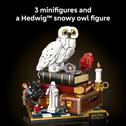 LEGO Harry Potter Sorcerer’s Stone – Collectors’ Edition Building Set for Adults - DIY Craft Kit for Women & Men, Ages 18+ - Buildable Hedwig & 3 Minifigures - Gift Idea for Birthdays - 76466 LEGO