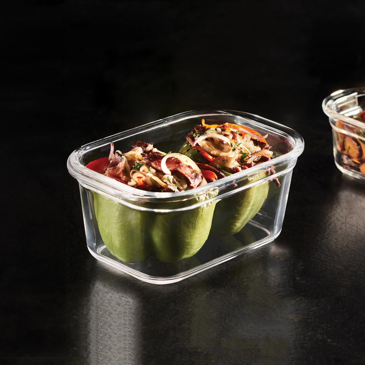 Rubbermaid Brilliance Glass Food Storage Containers, Set of 9 Food Containers with Lids (18 Pieces Total), BPA Free and Leak Proof - Available at All In One Marketplace Canada