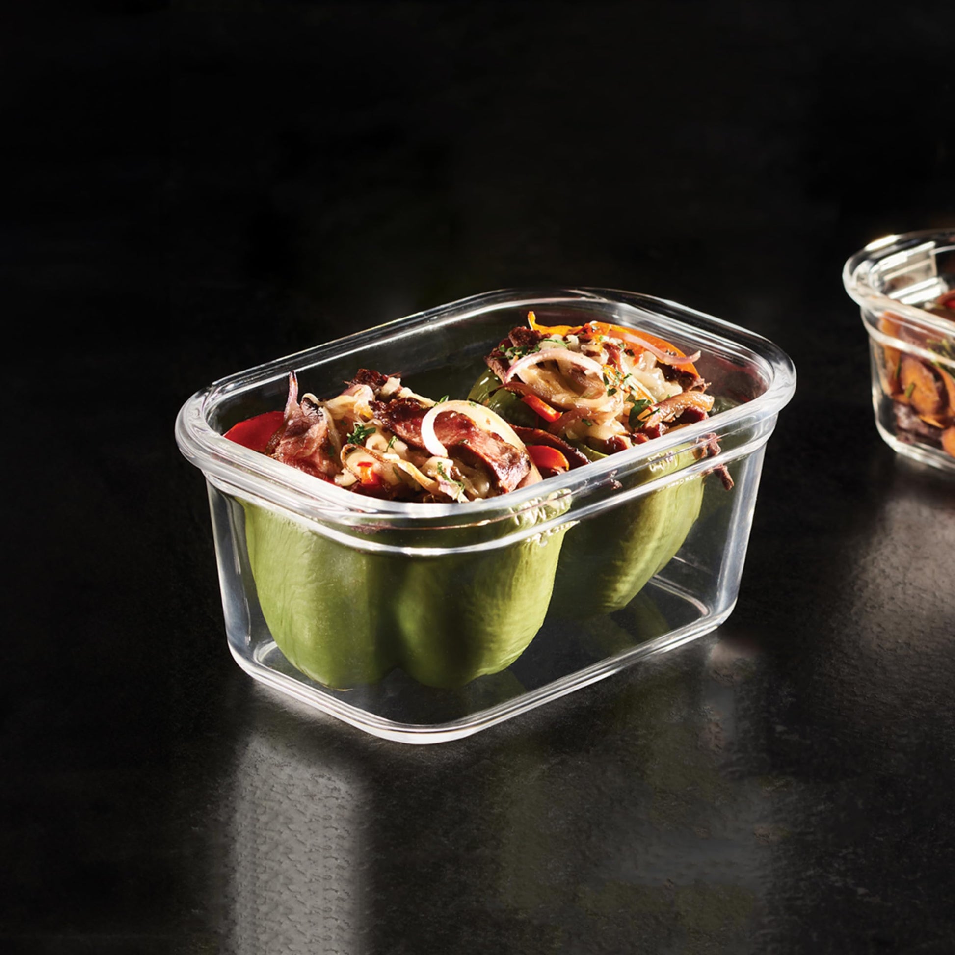 Rubbermaid Brilliance Glass Food Storage Containers, Set of 9 Food Containers with Lids (18 Pieces Total), BPA Free and Leak Proof - Available at All In One Marketplace Canada