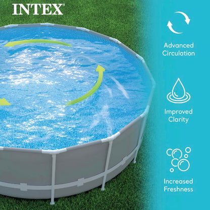 INTEX Krystal Clear 2,100 GPH Sand Filter Pump for Above Ground Pools