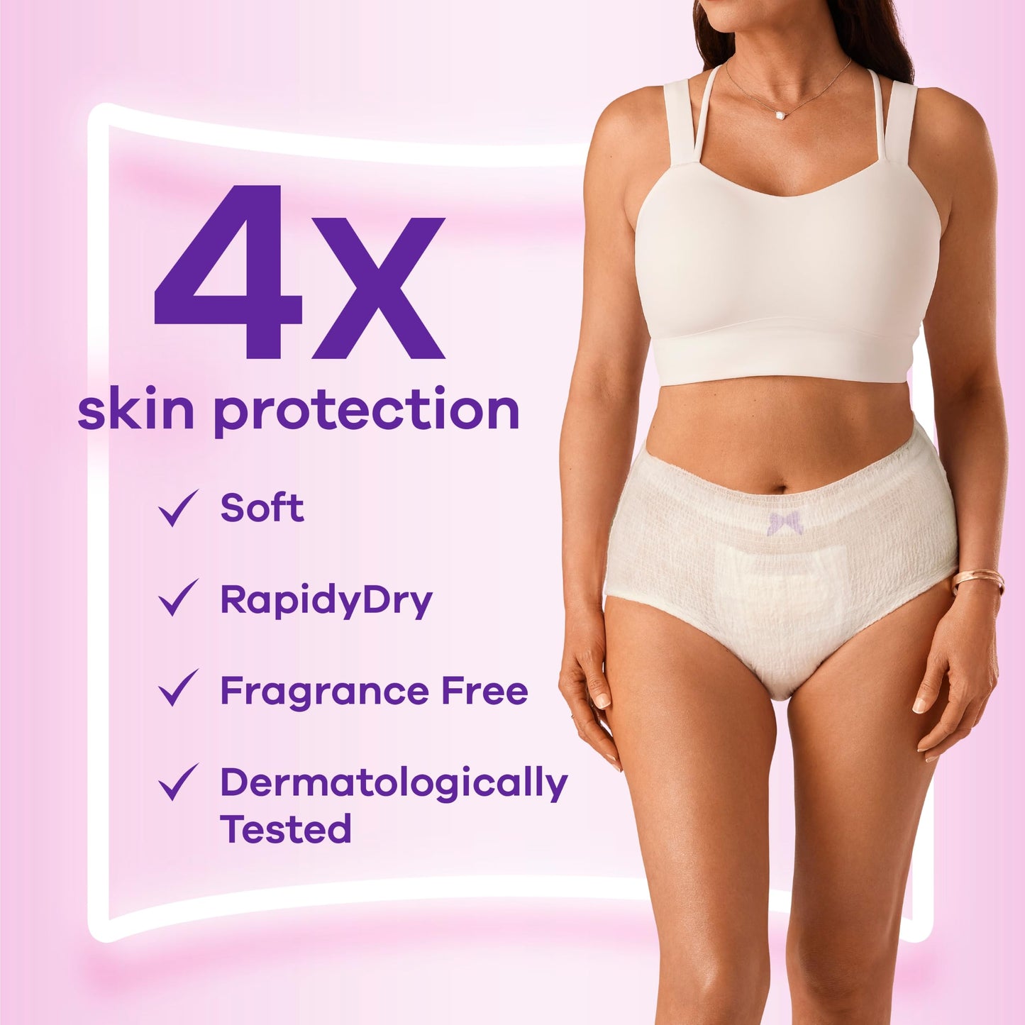 Always Discreet Sensitive, Adult Diapers for Women, Maximum Incontinence Underwear, Size Large, 24 Count - Available at All In One Marketplace Canada