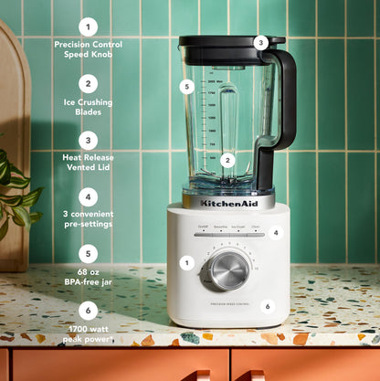 KitchenAid® Pure Power Blender KSB2072PL - Porcelain 🍁 All In One Marketplace Canada