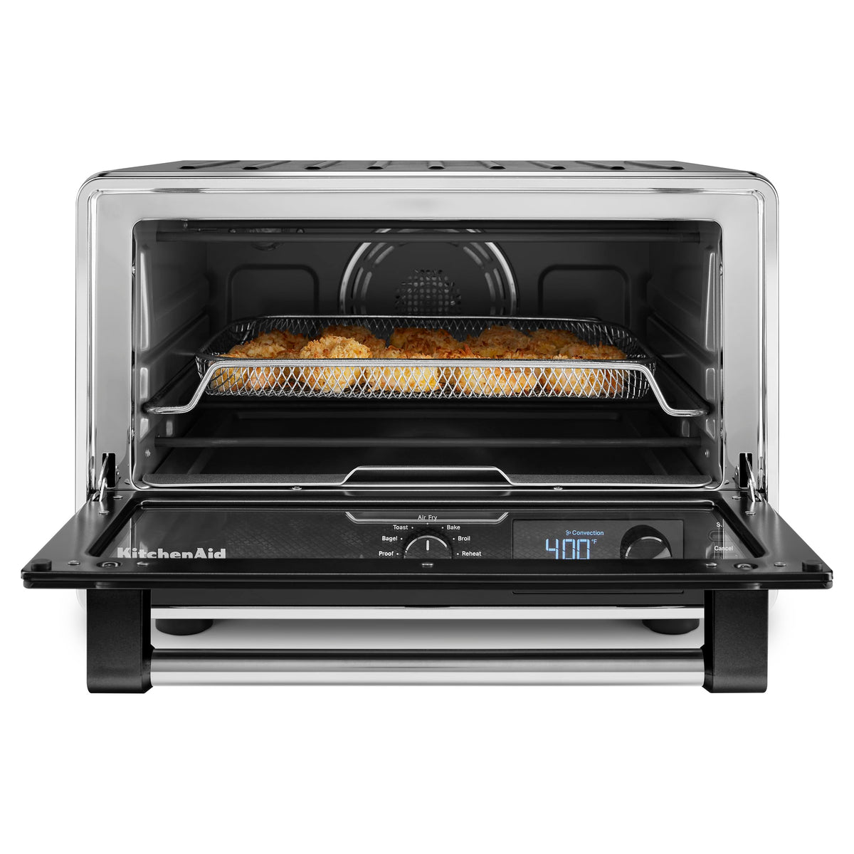 KitchenAid Digital Air Fryer Countertop Oven, KCO124BM, Black Matte
