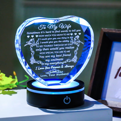 YWHL Gifts for Wife I Love You Gift Idea for Wedding Anniversary & Birthday 🍁 All In One Marketplace Canada