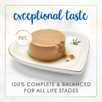 Fancy Feast Pâté Wet Cat Food, Ocean Whitefish & Tuna Feast 85g (24 Pack) Fancy Feast