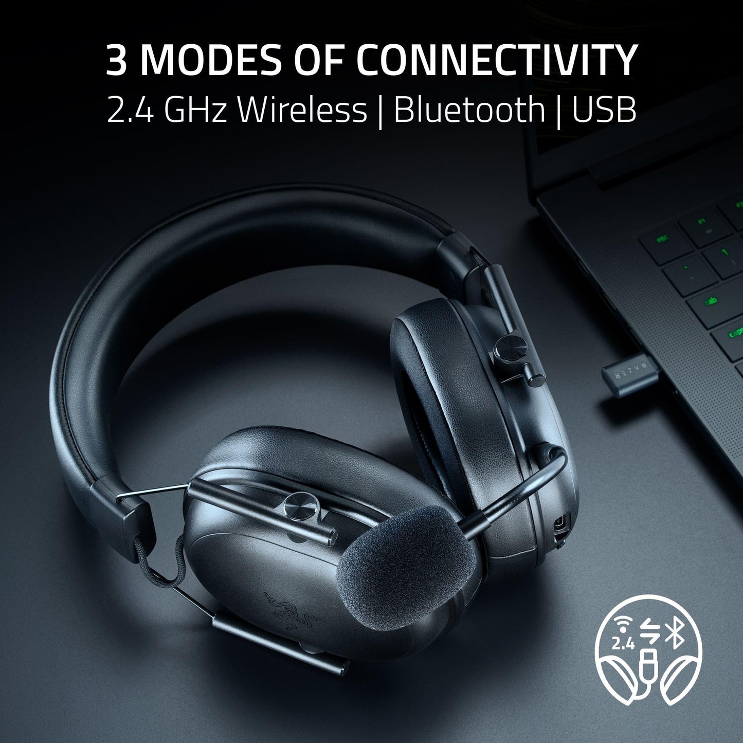 Razer BlackShark V3 X HyperSpeed Wireless PC Gaming Headset, Black 🍁 All In One Marketplace Canada