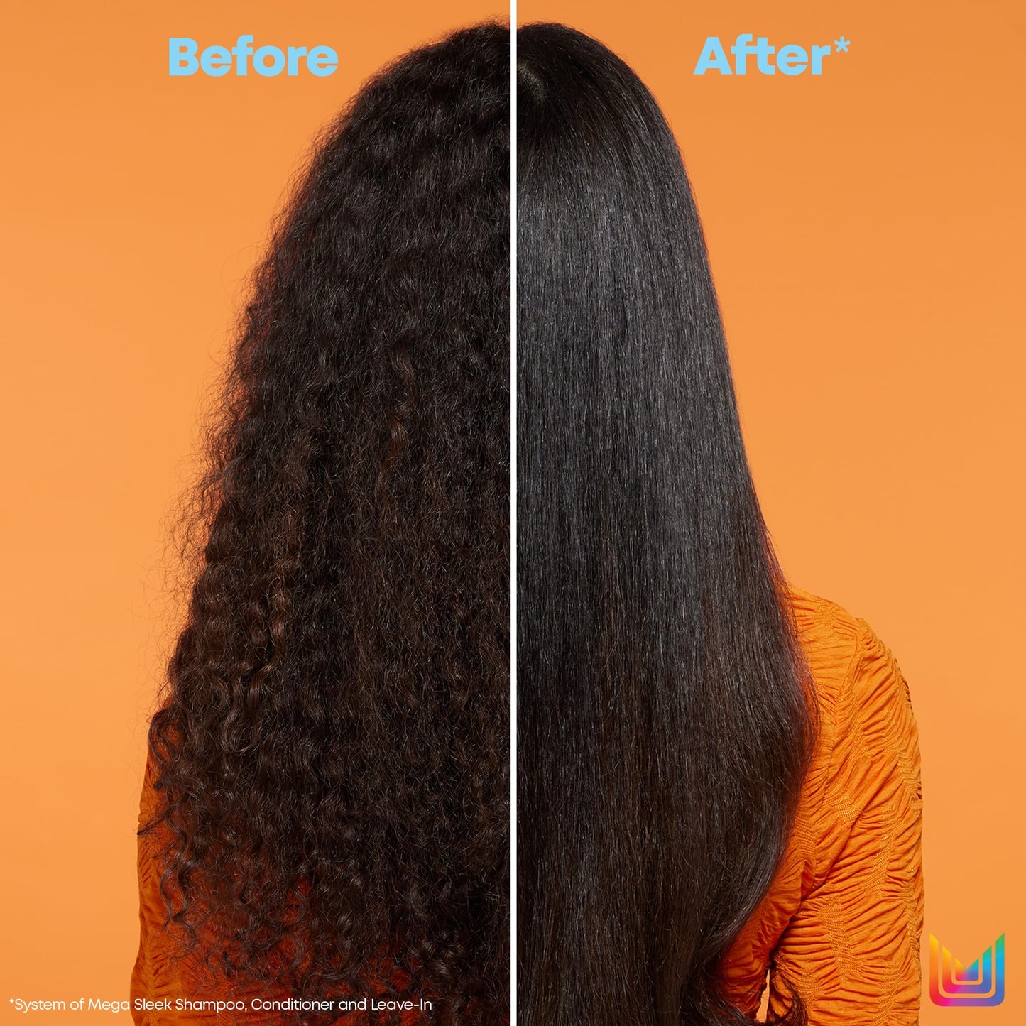 MATRIX Mega Sleek Shampoo, For Frizzy and Unruly Hair, Controls Frizz & Flyaways, Smooths Hair with Shea Butter, Vegan Matrix