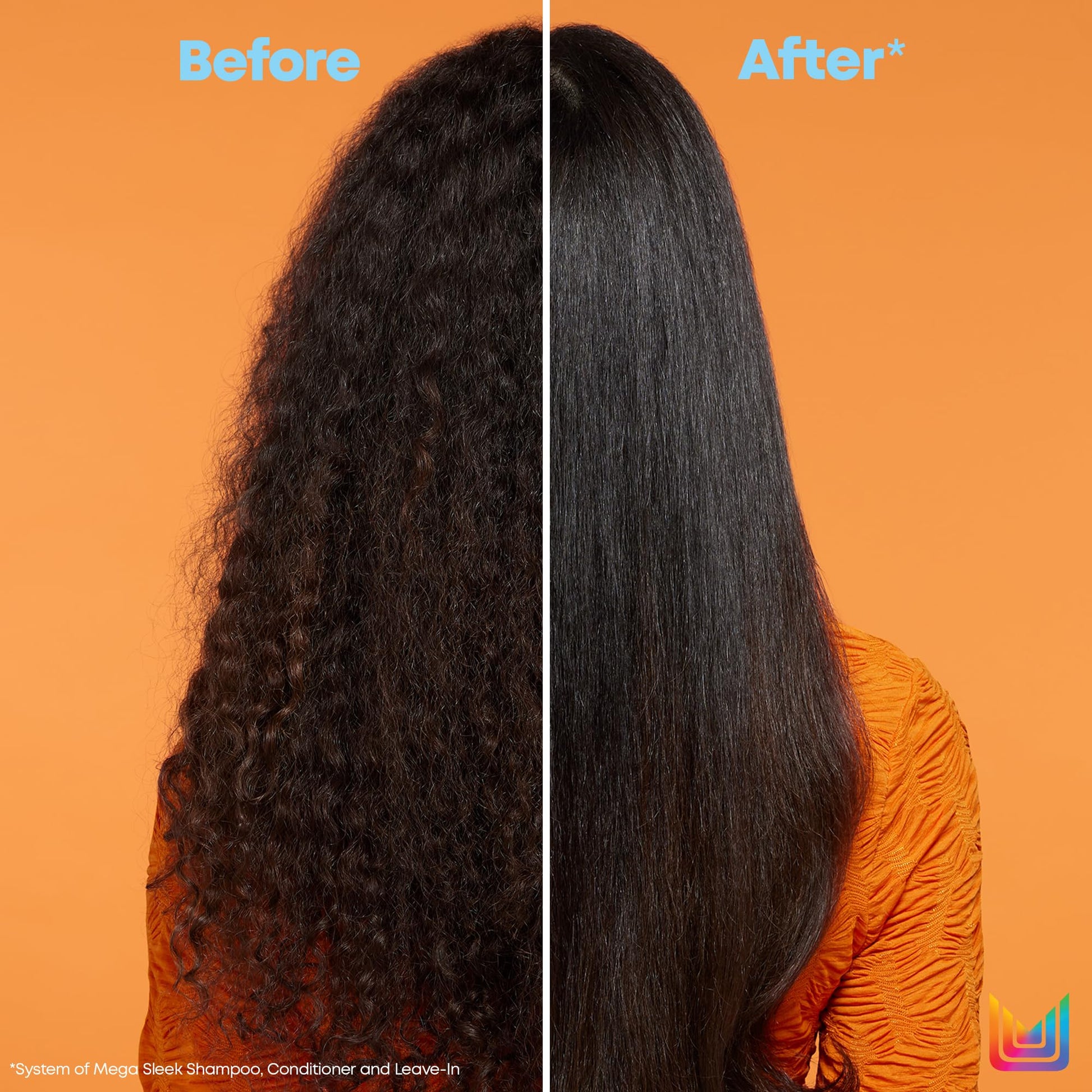 MATRIX Mega Sleek Shampoo, For Frizzy and Unruly Hair, Controls Frizz & Flyaways, Smooths Hair with Shea Butter, Vegan Matrix