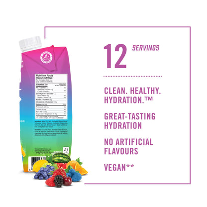 BioSteel Electrolyte Sports Drink, Rainbow Twist, 12-Pack, Zero Sugar