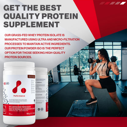 ATP LAB ISO 900g Whey Protein Isolate Powder – Chocolate – 30 Servings