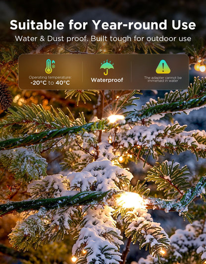 Govee Christmas Lights 2, 99FT 300LEDs Holiday String Lights, Green Wire 🍁 All In One Marketplace Canada