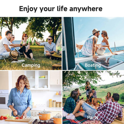 BODEGACOOLER 12 Volt Portable Refrigerator,53 Quart Car Fridge Dual Zone -4℉-68℉,50L Car Freezer APP Control,Electric Compressor Cooler 12/24V DC and 100-240V AC for RV,Camping,Travel,Truck,Vehicles
