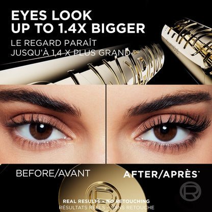 L'Oreal Paris Voluminous Panorama Mascara, Volumizing & Waterproof Mascara, Up to 1.4x Bigger-Looking Eyes, Black, 9.9 mL 🍁 All In One Marketplace Canada