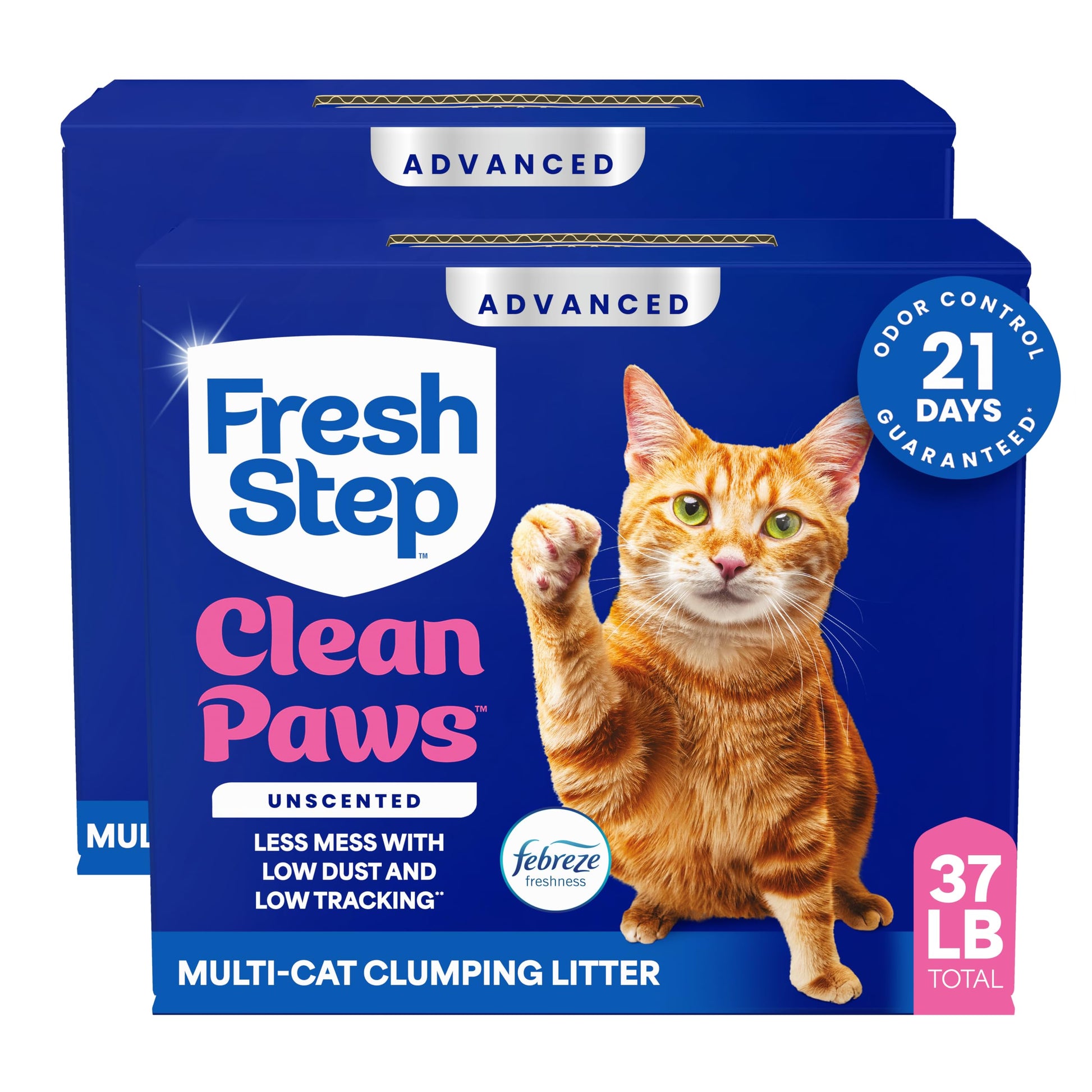 Fresh Step Advanced Clean Paws Multi Cat 18.5lb Fresh Step