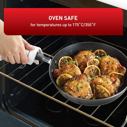 T-Fal Signature 26cm Frypan Non Stick Non Toxic Frying Pan, Thermo-Spot Heat Indicator, Dishwasher Safe, Black 🍁 All In One Marketplace Canada