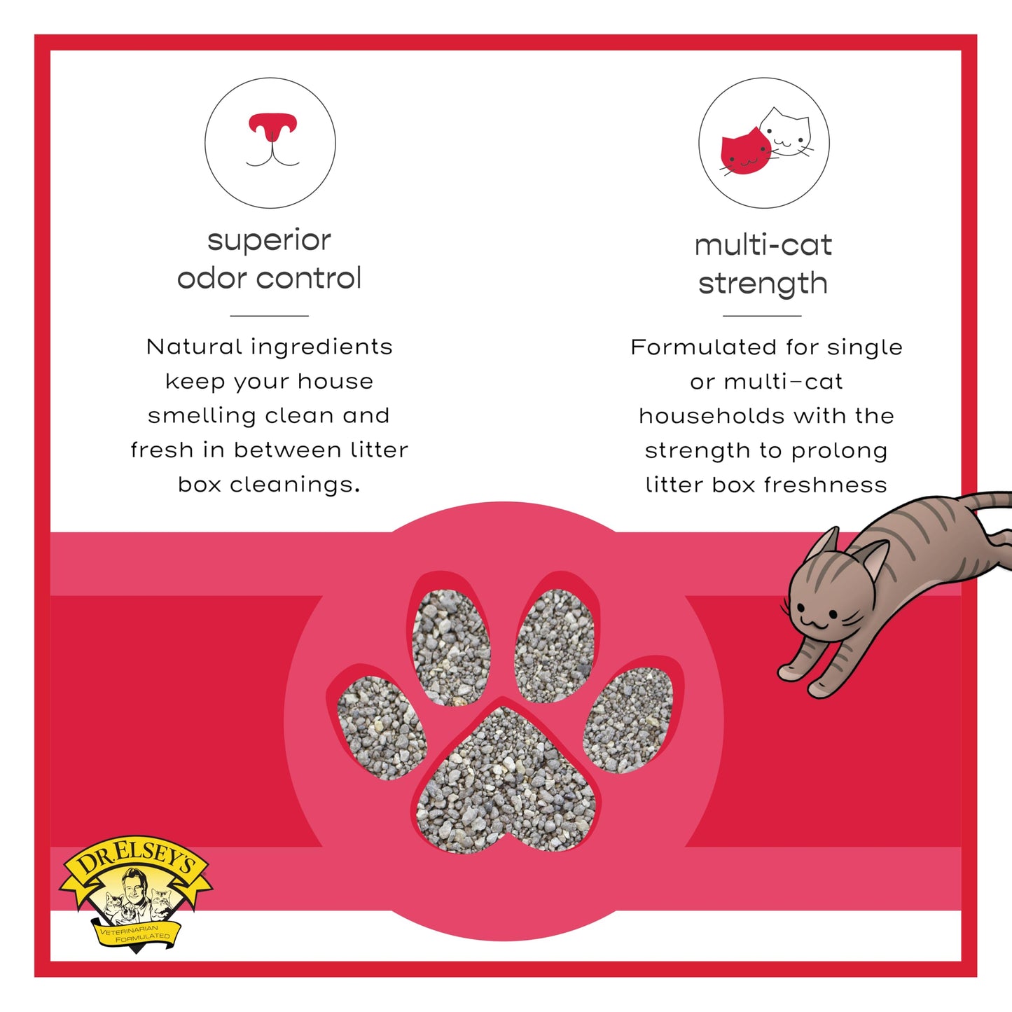 Dr. Elsey's® Cat Attract® Clumping Clay Cat Litter 18-lb. Bag 🍁 All In One Marketplace Canada