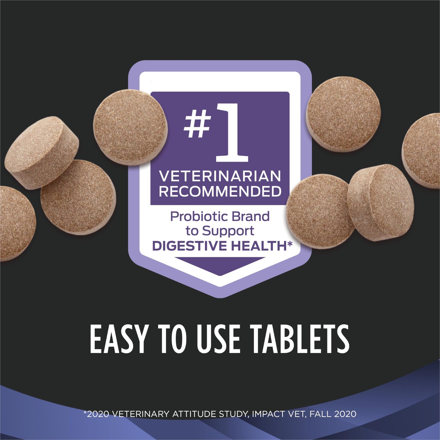 Purina Pro Plan Veterinary Supplements, Dog Probiotic Tablets - 158 g (90 Tablets) 🍁 All In One Marketplace Canada