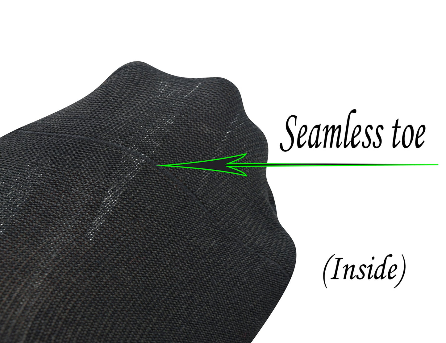 Yomandamor 5 Pairs Mens Bamboo Blend Cotton Ankle Extra-Wide Diabetic Socks with Seamless Toe(Size:10-13)(black) - Available at All In One Marketplace Canada