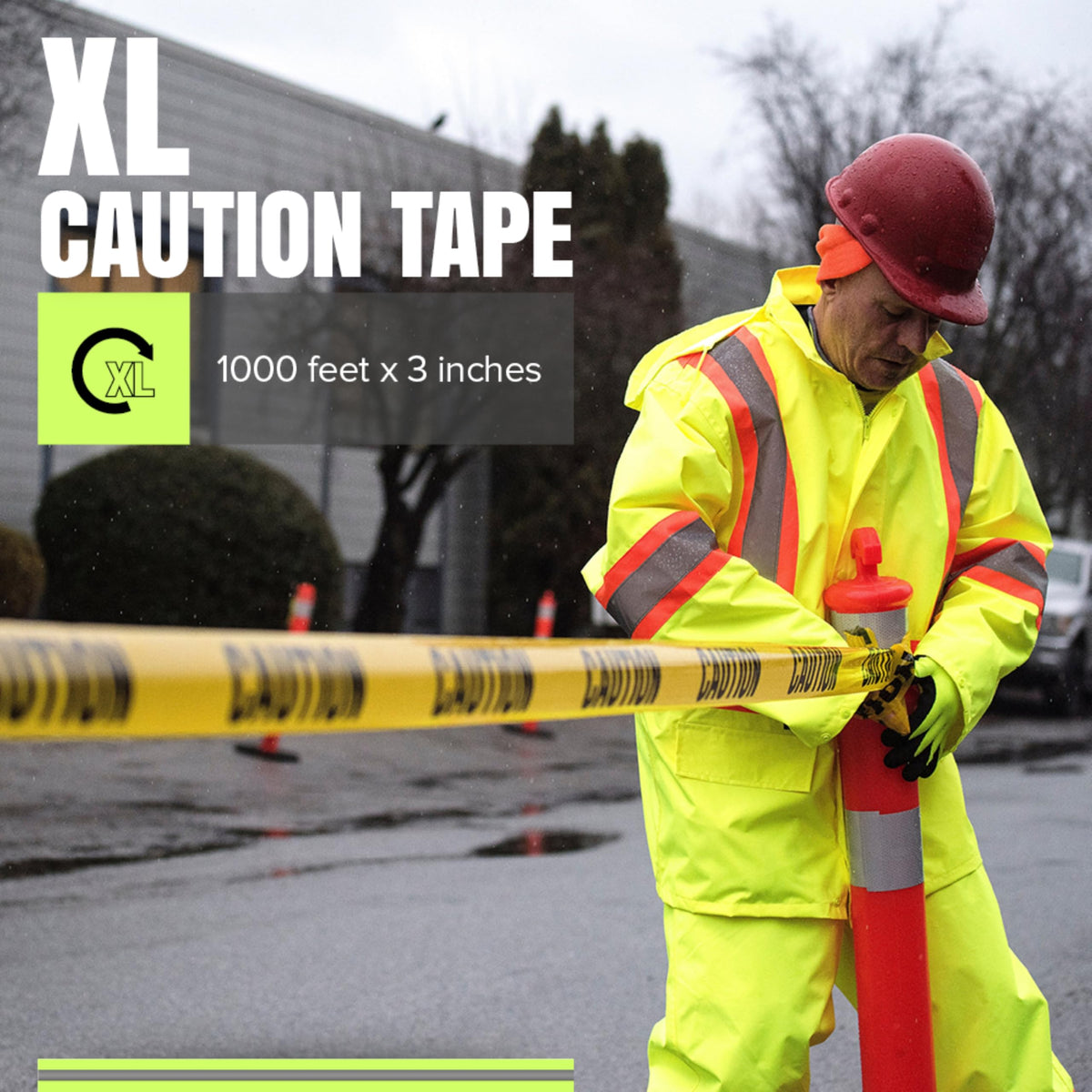 Pioneer Caution Tape - Yellow