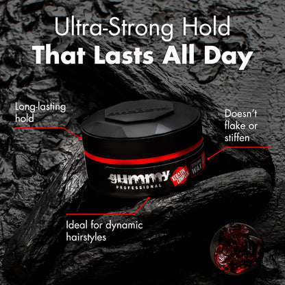 Fonex Gummy Styling Wax Ultra Hold 150 ml (Pack of 1) - Available at All In One Marketplace Canada