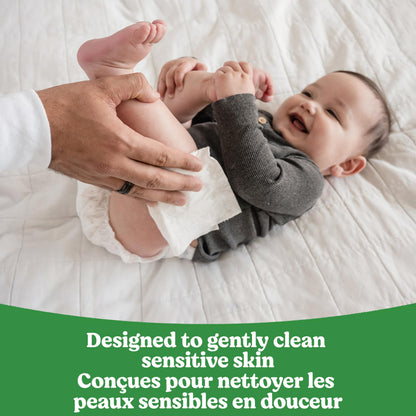 Huggies Natural Care Sensitive Baby Wipes, Unscented, Hypoallergenic, 99% Purified Water, 12 Flip-Top Packs (768 Wipes Total), Packaging May Vary