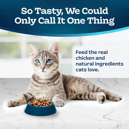 Blue Buffalo Tastefuls Chicken & Brown Rice Recipe Adult Dry Cat Food Hairball Control, Real Chicken First, Deliciously Healthy Natural Cat Food, Supports Digestive Care and Coat Health, 3.1kg Bag 🍁 All In One Marketplace Canada