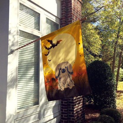 Drapeau de maison en toile Caroline's Treasures BB4368CHF Halloween Pékinois beige, grand format, multicolore