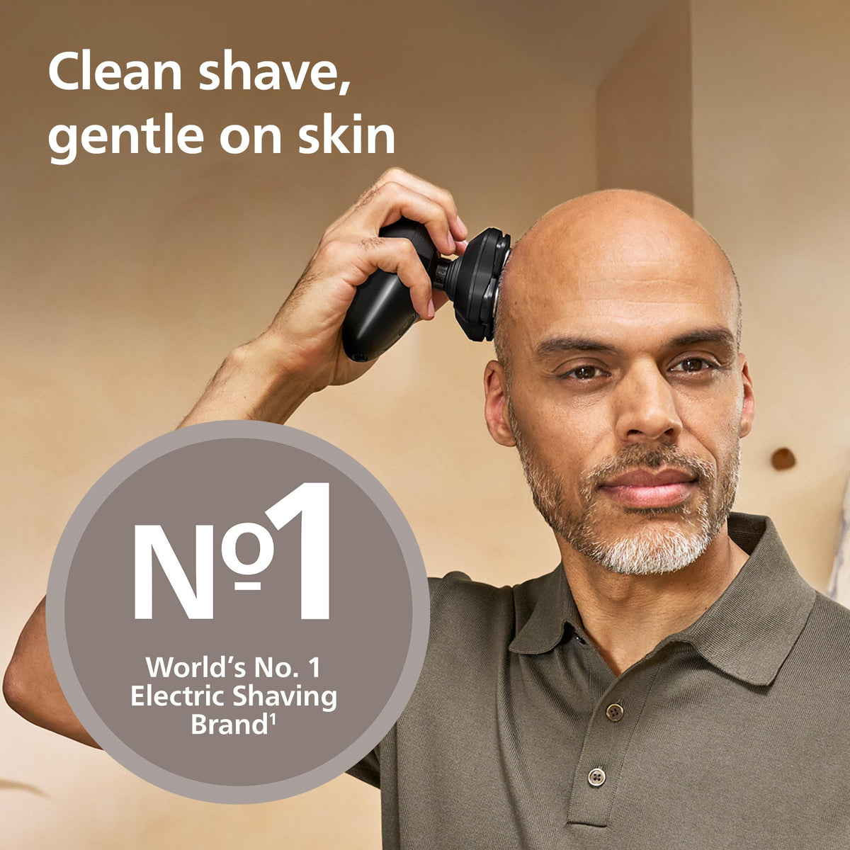 Philips Head Shaver Pro 5000, 360° Flexing Head, ComfortCut Blades