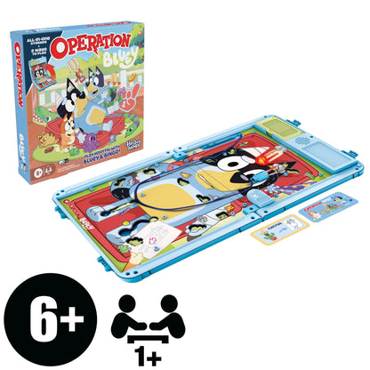 Operation Bluey Edition Electronic Board Game with Carrying Case