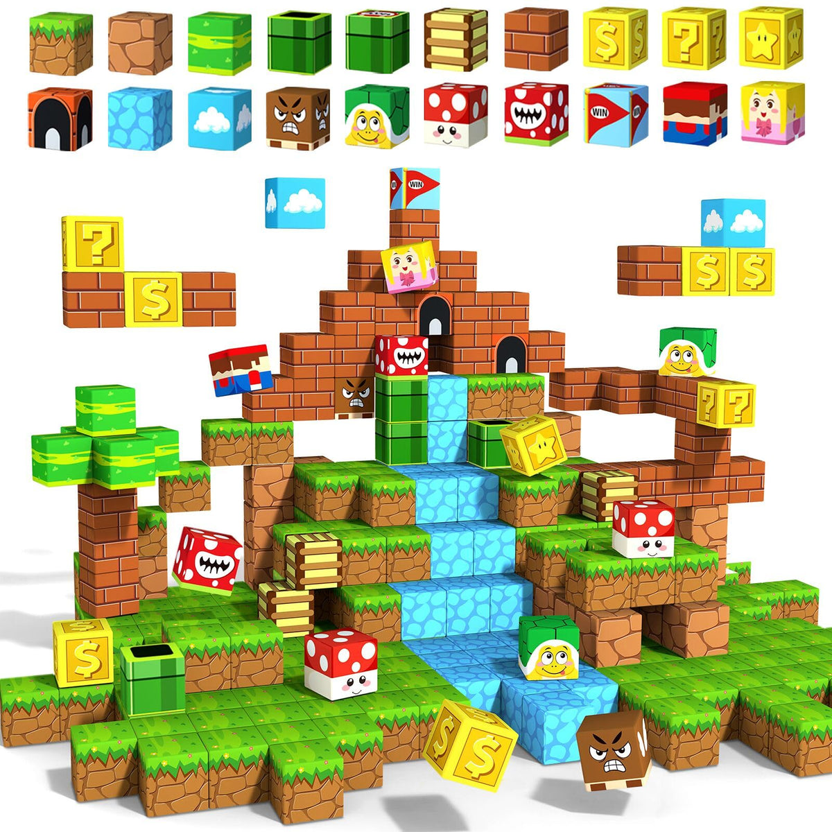 KAEILORU Magnetic Blocks Building Cubes Toys for 3+ Year Old Boys Girls 🍁 All In One Marketplace Canada