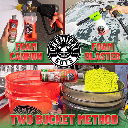 Chemical Guys Watermelon Snow Foam Car Wash Soap, Safe for Cars, Trucks, Motorcycles, RVs & More, 3.79 L, Watermelon Scent Chemical Guys