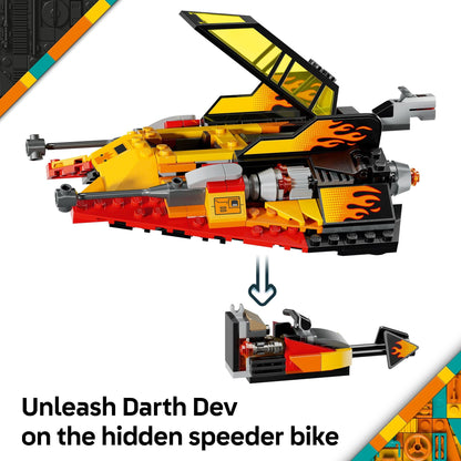 LEGO Star Wars: Rebuild The Galaxy The Force Burner Snowspeeder Building Toy - 2 in 1 Pretend Play Set W/ 3 Minifigures for Kids, Ages 7+ - Collectible Room Decor & Gift Idea for Boys & Girls - 75414 LEGO