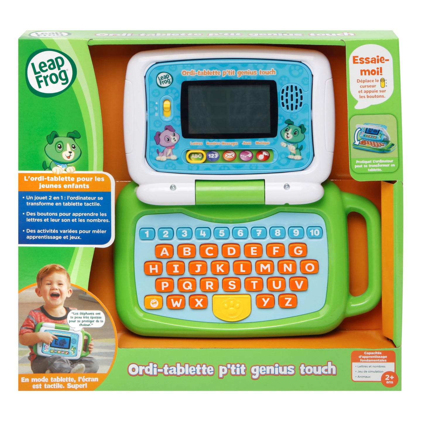 Leapfrog 2-in-1 LeapTop Touch (French Version)
