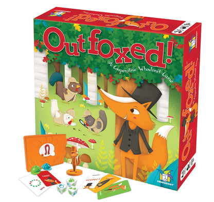 Gamewright Outfoxed! A Cooperative Whodunit Board Game for Kids 5+ 🍁 All In One Marketplace Canada