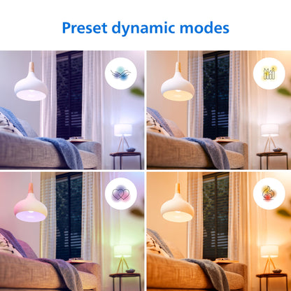 Philips Smart LED A23 E26 150W A-Line Light Bulb, Dimmable Full Color Changing & Tunable White (2200-6500K)